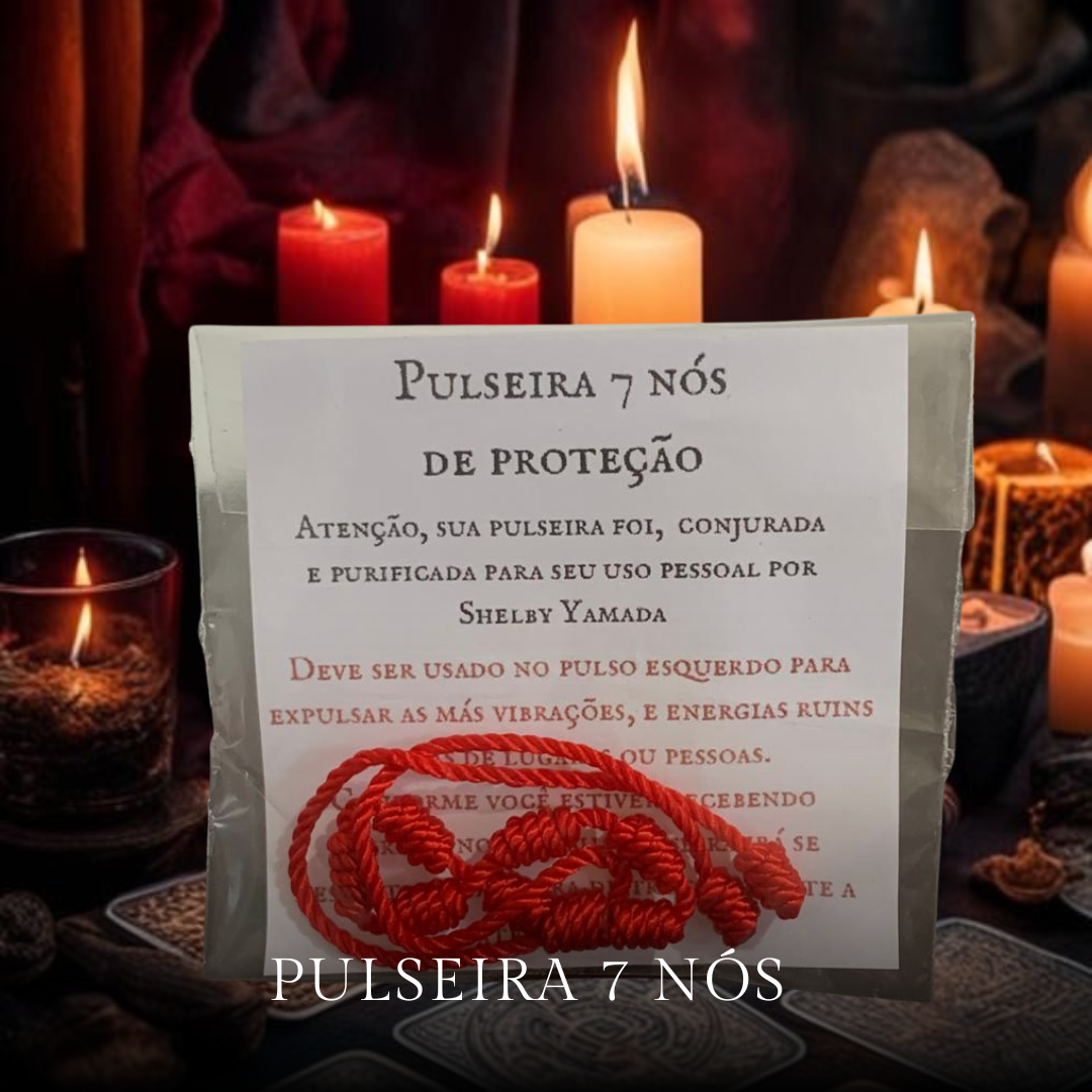 Pulseira 7 Nós de Proteção