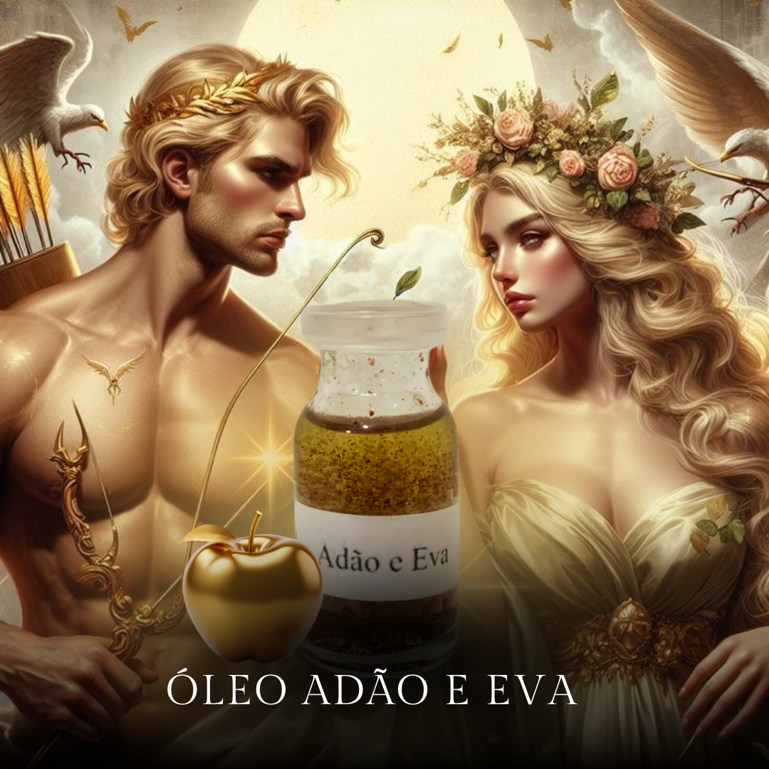ÓLEO ADÃO E EVA