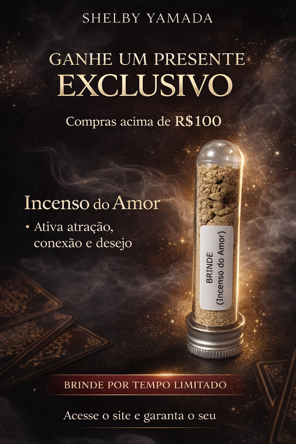 🎁 Incenso do Amor (100% off)