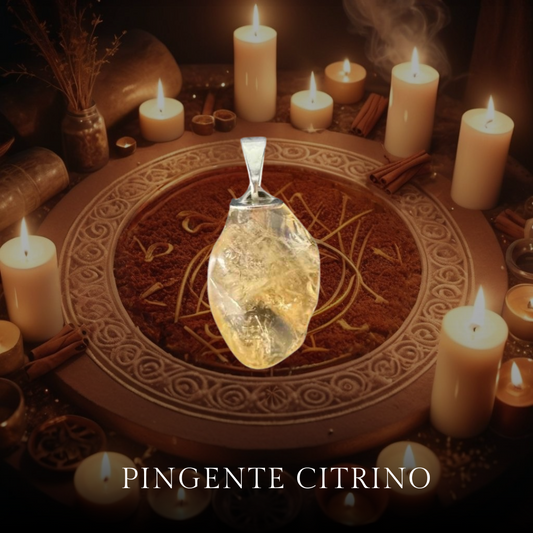 Pingente Citrino